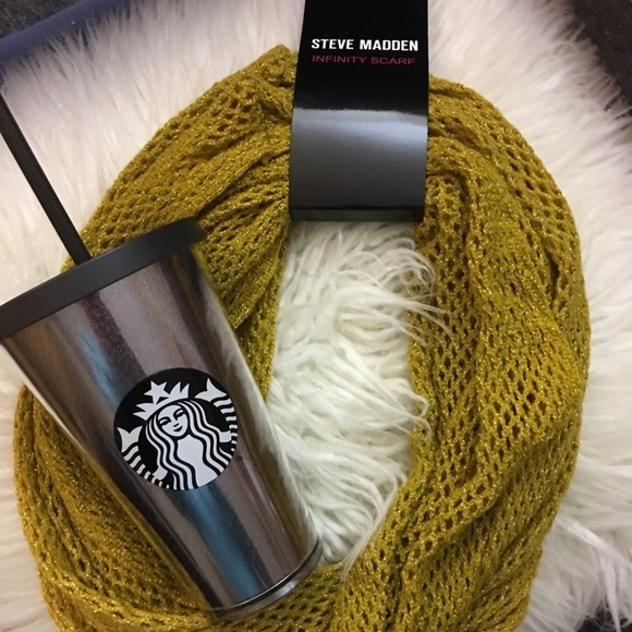 Steve Madden Accessories - Yellow Steve Madden infinity scarf!